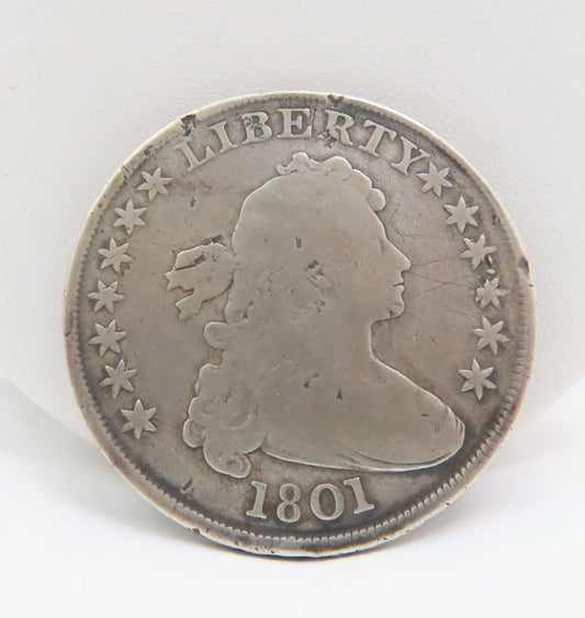 1801 Draped Bust Silver Dollar