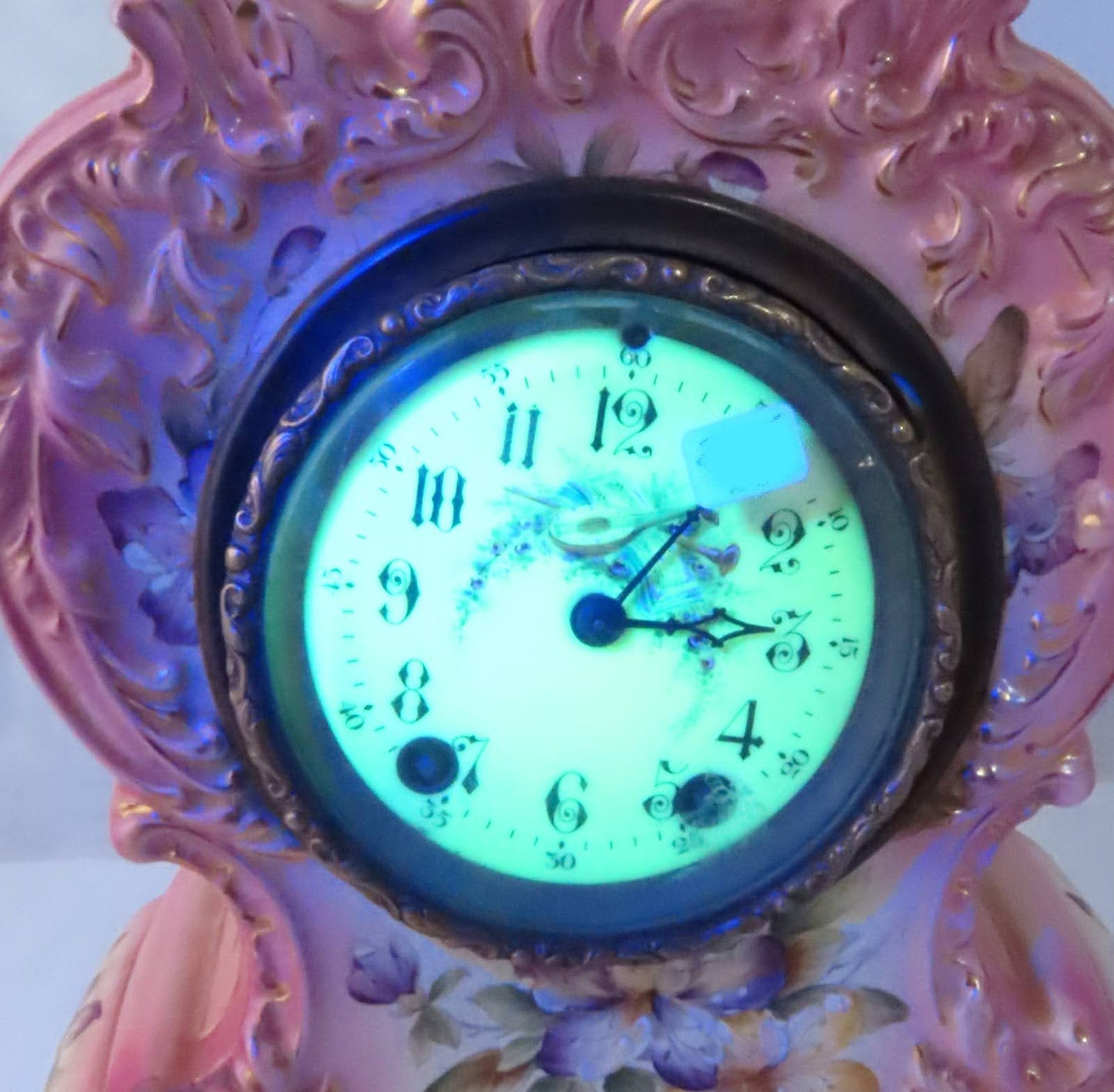 C1800 Ansonia Clock Porcelain