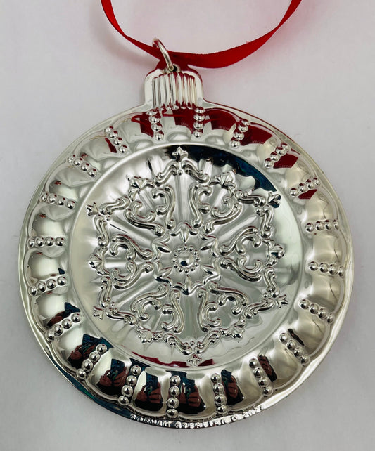 Gorham 2024 Sterling Chantilly Ornament