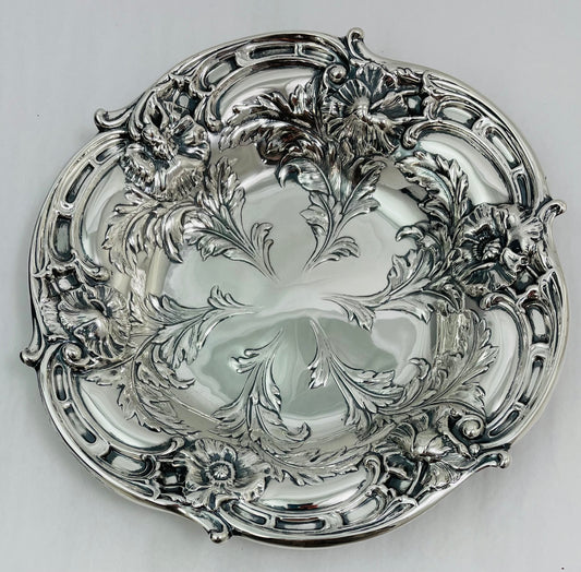 Reed and Barton Floral Vegetable Dish