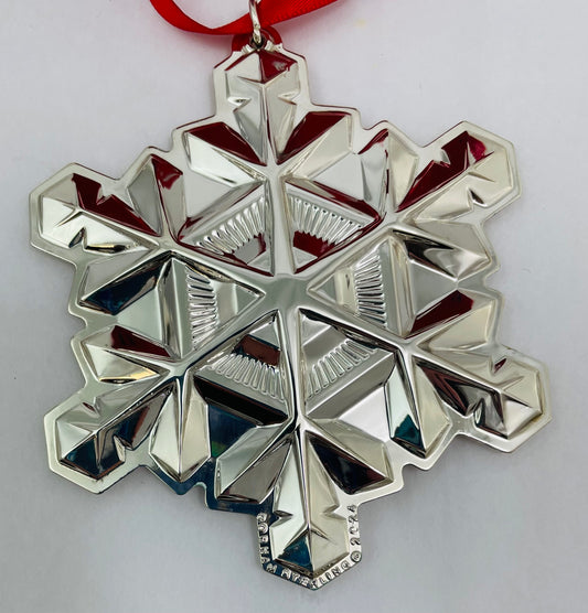 Gorham Sterling 20204 Annual Snowflake Ornament