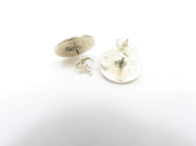 Sterling Silver Turquoise Stud Earrings