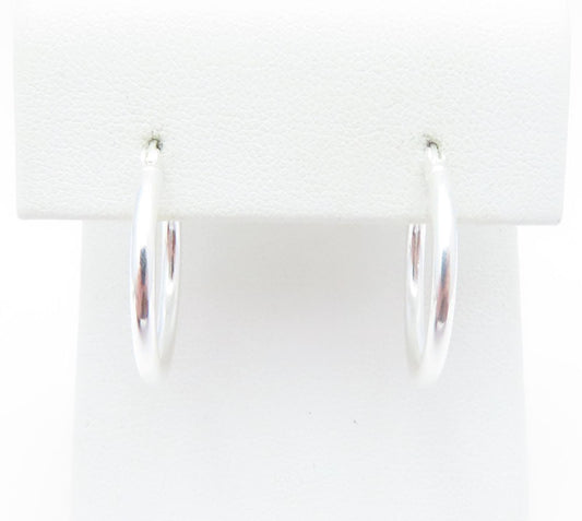 Sterling Silver Hoop Earrings