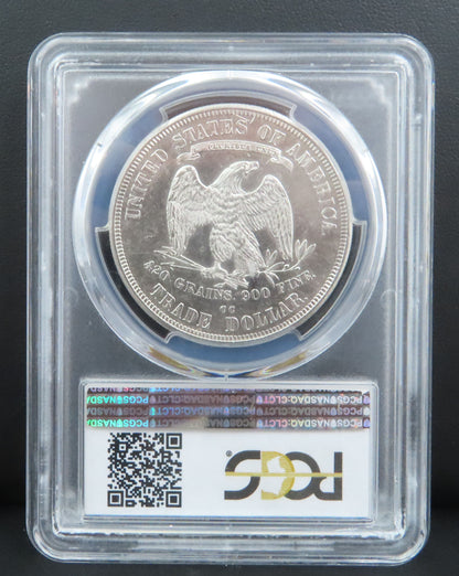 1876 CC PCGS MS 61 US Trade Dollar