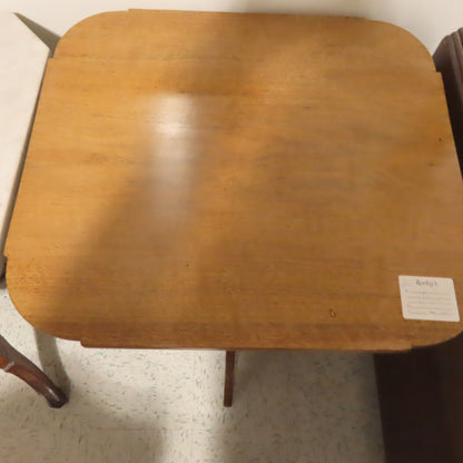 Vintage 3 Leg Base Wood Table