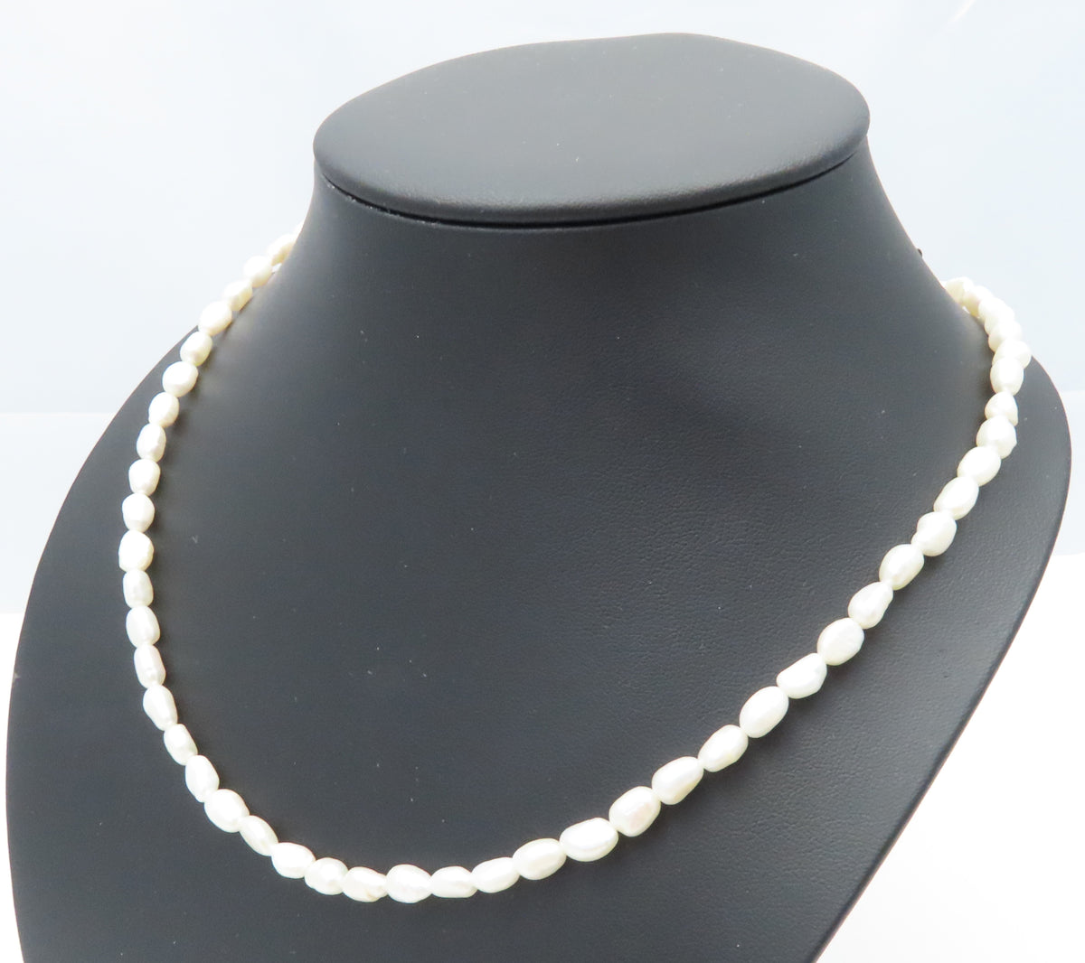 Sterling Silver Freshwater Pearl Strand Necklace 20"