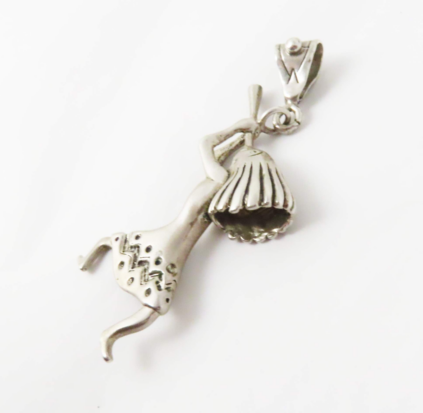 Sterling Silver Kokopelli Pendant