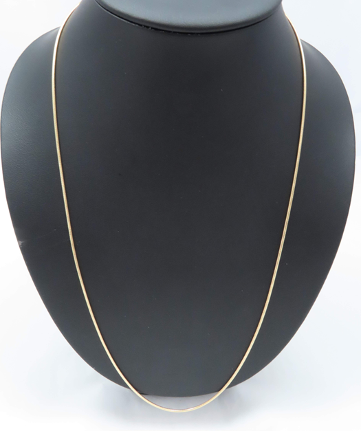 14k Yellow Gold 24” Snake Chain