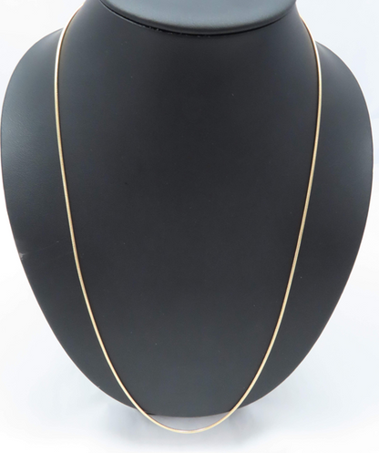 14k Yellow Gold 24” Snake Chain